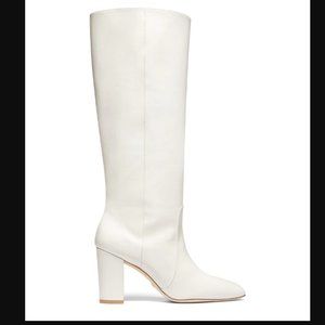 CARITA 80 SW to-the-knee boots White size 7